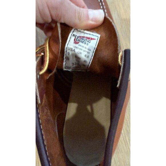 $345 Red Wing Moc 6” Women’s Lace Up Boots Shoes Brown Leather Shoes 9 40 3374 - Picture 5 of 6